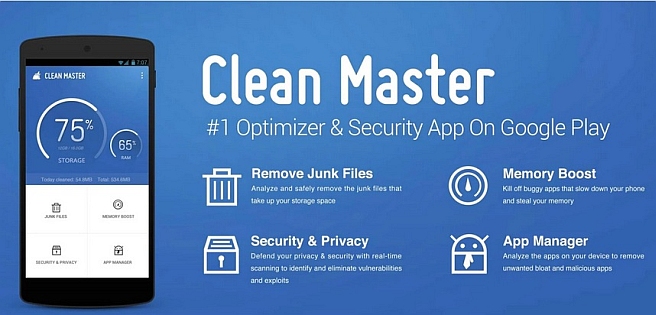 ØªØ·Ø¨ÙŠÙ‚ Clean Master - Ø£ÙƒØ«Ø± Ø§Ù„ØªØ·Ø¨ÙŠÙ‚Ø§Øª ØªØ­Ù…ÙŠÙ„Ø§Ù‹